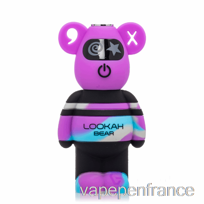 Lookah Bear 510 Batterie Violet Tie Dye Vape Stylo